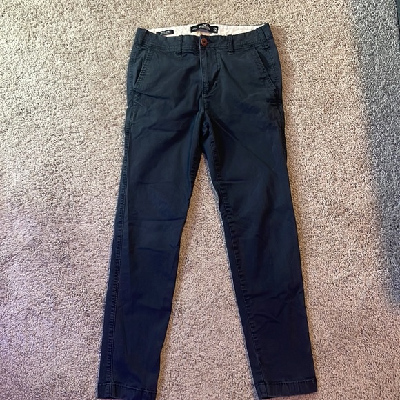 Bundle of Mens Hollister Chino Pants, W26 x L30, Black - Picture 2 of 4